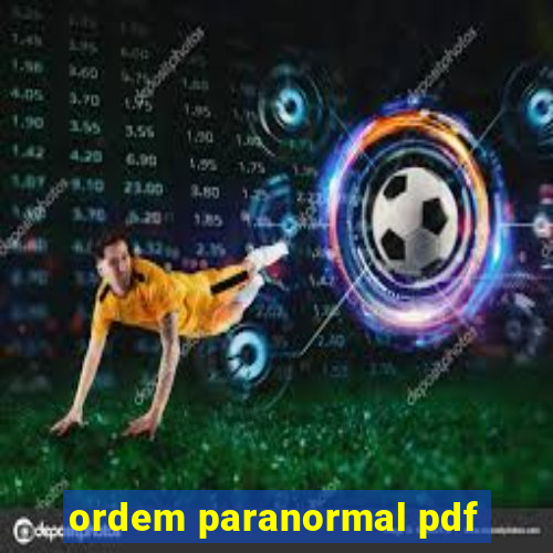 ordem paranormal pdf